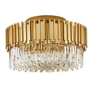 JC Bourbons Flush Mount Chandelier