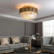 JC Bourbons Flush Mount Chandelier