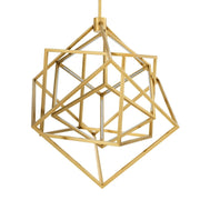 JC Brigitte Modern Brass Chandelier