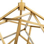 JC Brigitte Modern Brass Chandelier