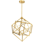 JC Brigitte Modern Brass Chandelier