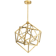 JC Brigitte Modern Brass Chandelier