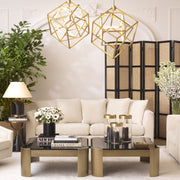 JC Brigitte Modern Brass Chandelier