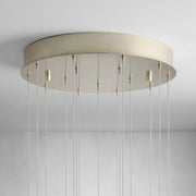 JC Gule Round Chandelier