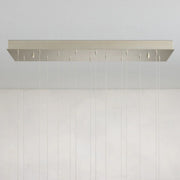 JC Gule Rectangular Chandelier