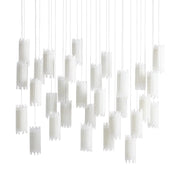 JC Gule Rectangular Chandelier