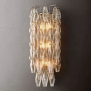 JC Italian Clear Glass Grand Wall Sconce