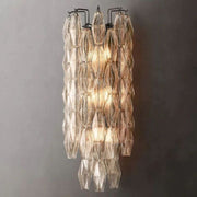 JC Italian Clear Glass Grand Wall Sconce