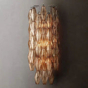 JC Italian Smoke Glass Grand Wall Sconce