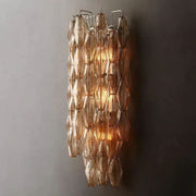 JC Italian Smoke Glass Grand Wall Sconce