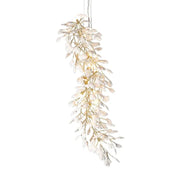 JC Ceramic Ginkgo Spiral Linear Chandelier