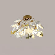 JC Gingko Ceramic Ceiling Lamp