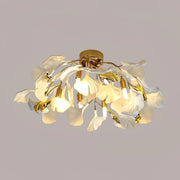 JC Gingko Ceramic Ceiling Lamp