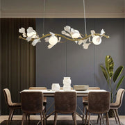 JC Gingko Glass Chandelier