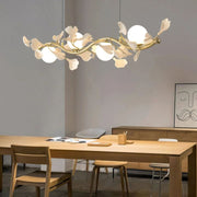 JC Gingko Glass Chandelier