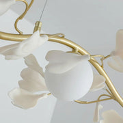 JC Gingko Glass Chandelier