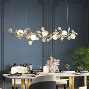 JC Gingko Glass Chandelier