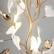 JC Gingko Ceramic Leaf Floor Lamp