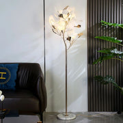 JC Gingko Ceramic Leaf Floor Lamp