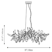 JC Gingko Luxury Chandelier Style C