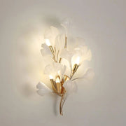 JC Gingko Ceramic Wall Sconce Lamp