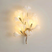 JC Gingko Ceramic Wall Sconce Lamp