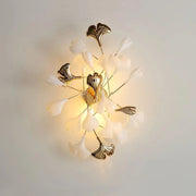 JC Gingko Ceramic Wall Sconce Lamp