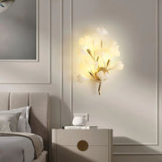 JC Gingko Ceramic Wall Sconce Lamp