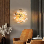 JC Gingko Ceramic Wall Sconce Lamp