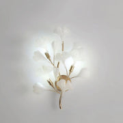 JC Gingko Ceramic Wall Sconce Lamp