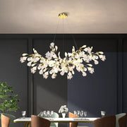 JC Ginkgo B Branch Chandelier