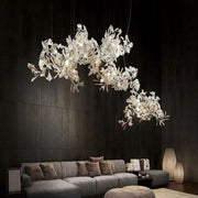 JC Ceramic Ginkgo Branch Chandelier