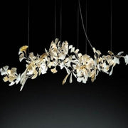 JC Ceramic Ginkgo Branch Chandelier