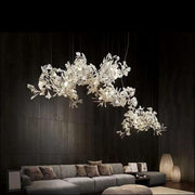 JC Ceramic Ginkgo Branch Chandelier