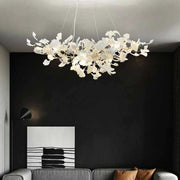 JC Ginkgo Ceramic Chandelier