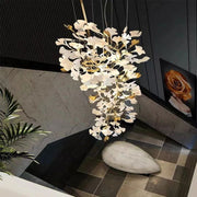 JC Ginkgo Ceramic Chandelier