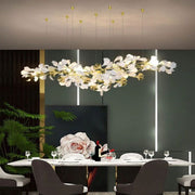 JC Ginkgo D Branch Chandelier