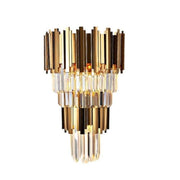 JC Bourbons Grand Crystal Sconce