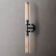 JC Adam Polygonal Crystal Series Wall Sconce