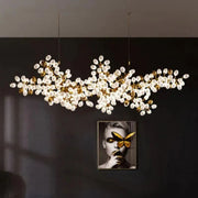 JC Grapes Linear Chandelier For Dining Room