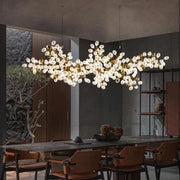 JC Grapes Linear Chandelier For Dining Room