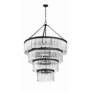 Grent 4-Tier Round Crystal Chandelier 40" - jchandelier