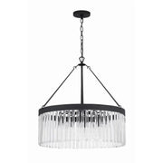 Grent Crystal Waterfall Round Chandelier - jchandelier