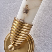 JC Gypsum Alabaster LED Wall Sconce