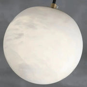 Theseus Alabaster Ball Pendant Light