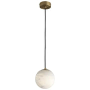 Theseus Alabaster Ball Pendant Light