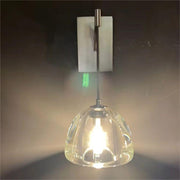 JC Hemisphere Glass Wall Sconce