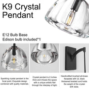 Botanyst Crystal Wall Sconce