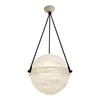 Alabaster Globe Pendant Light