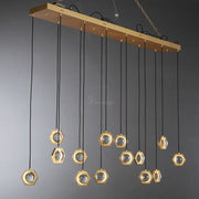 JC Newton Linear Chandelier 54", 72"